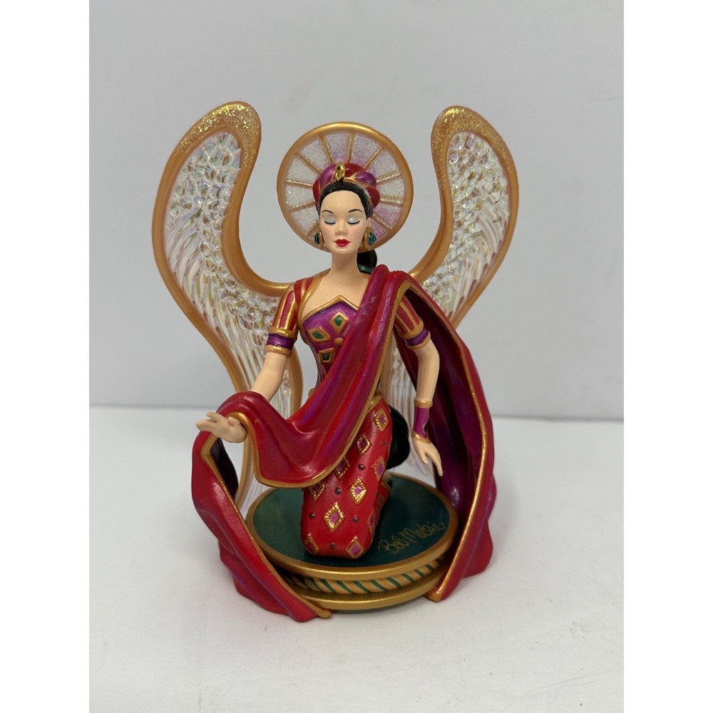 Carlton Cards Heirloom Collection Bob Mackie Glamour Angel Ornament 2003 Z1